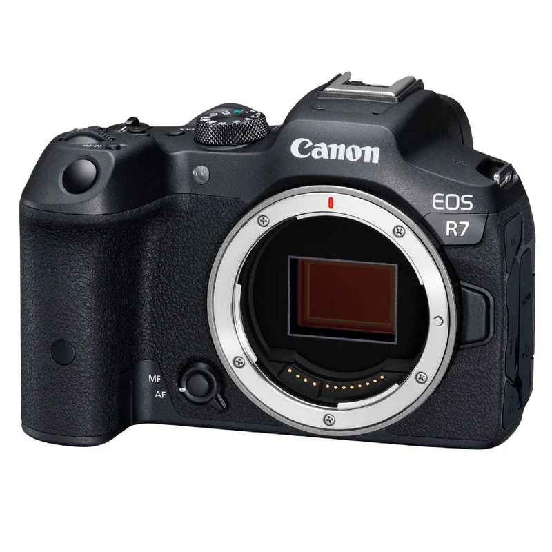 Canon EOS R7 Gehäuse + EF - RF Bajonett Adapter