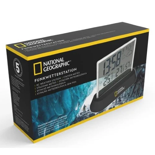 National Geographic Wetterstation transparent