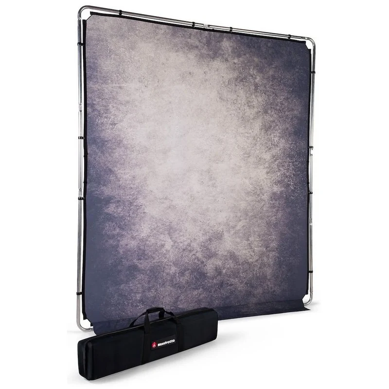 Manfrotto EzyFrame vintage backdrop 2x2.3m smoke