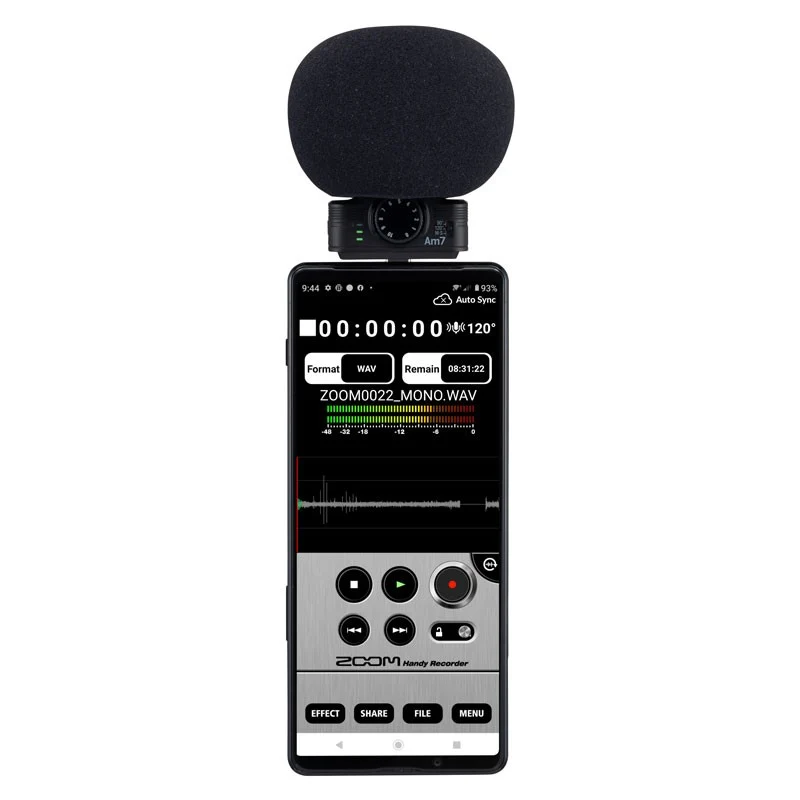 Zoom Am7 Ms Stereo Microphone for Android