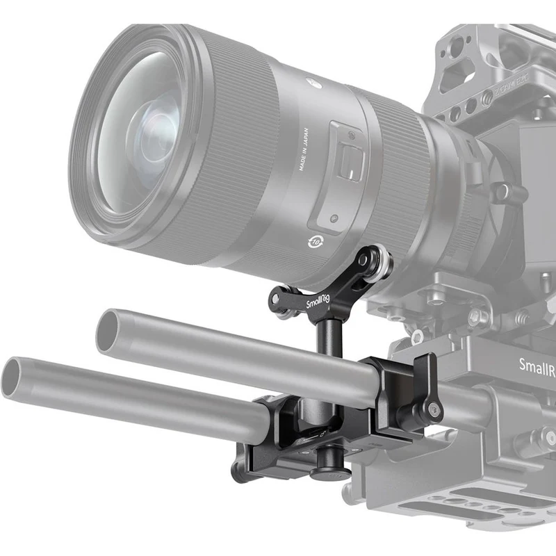 SmallRig 2727 universelle 15mm LWS Stangenhalterung für Objektive