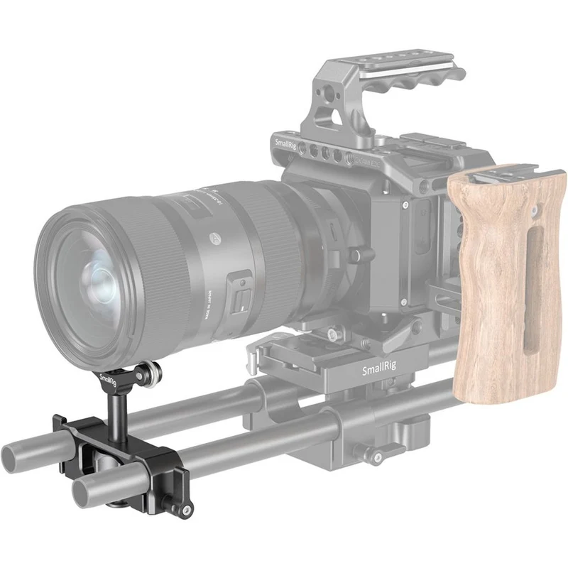 SmallRig 2727 universelle 15mm LWS Stangenhalterung für Objektive