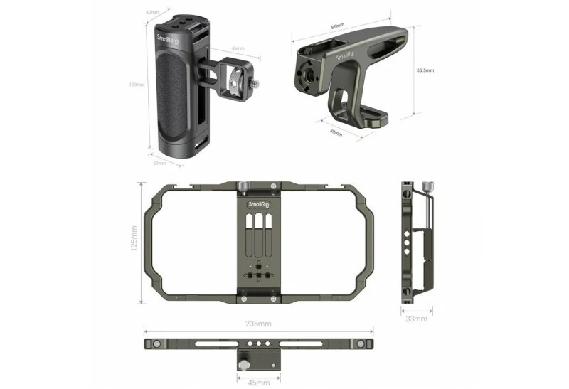 Smallrig Universal Mobile Phone Handheld Video rig kit 3155