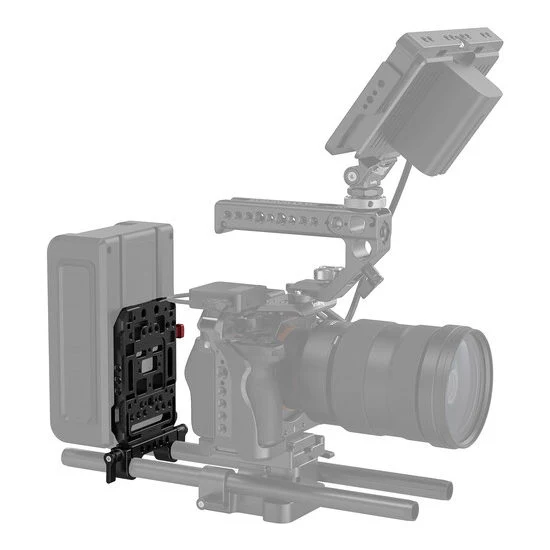 SmallRig V Mount Batterieplatte mit verstellbarem Arm 2991
