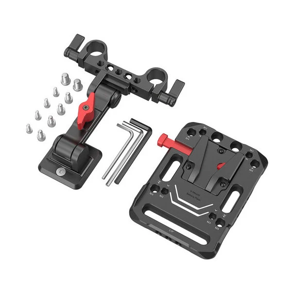 SmallRig V Mount Batterieplatte mit verstellbarem Arm 2991