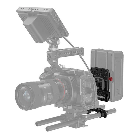 SmallRig V Mount Batterieplatte mit verstellbarem Arm 2991