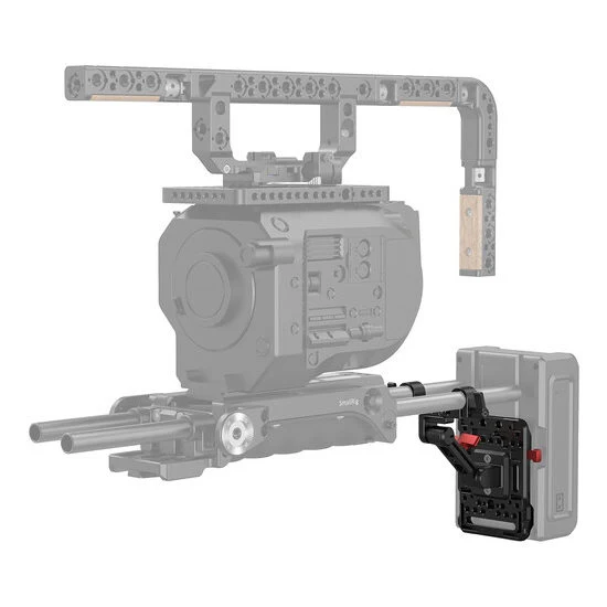SmallRig V Mount Batterieplatte mit verstellbarem Arm 2991