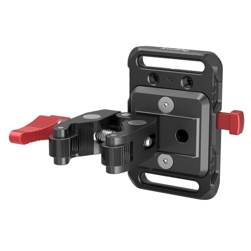 SmallRig 2989 Mini V Mount Batterieplatte mit Krabbenklemme