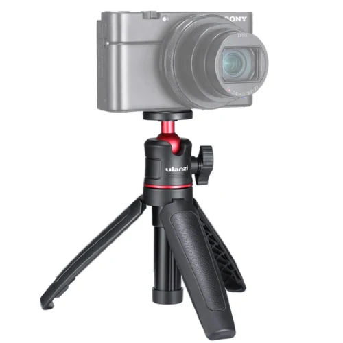 Ulanzi MT-08 Vlog Tripod, Grip & Selfie stick - Black