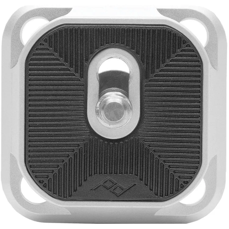 Peak Design Capture Camera Clip V3 Silver + Plate