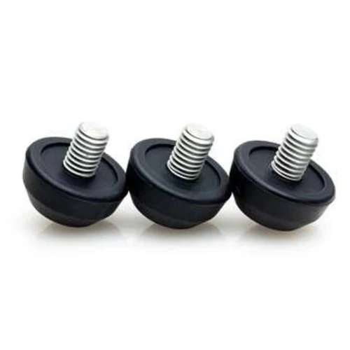 Benro 26mm rubber foot 3 flats / screw leg 3/8" (3x)