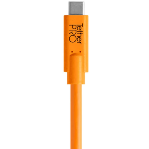 Tether Tools TetherPro USB-C zu 2.0 Mini-B 5-Pin 4,6m Orange