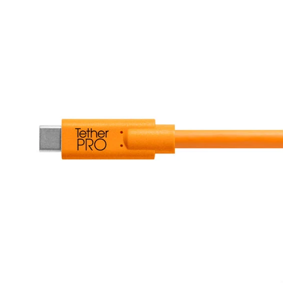 Tether Tools TetherPro USB-C zu 2.0 Micro-B 5-Pin 4,6m orange