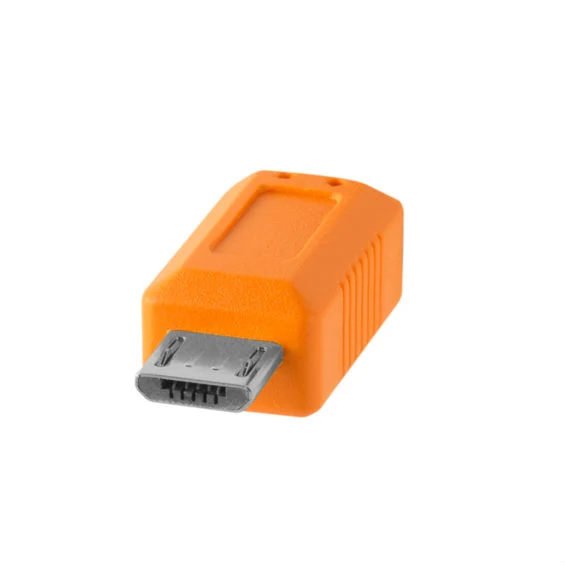 Tether Tools TetherPro USB-C zu 2.0 Micro-B 5-Pin 4,6m orange