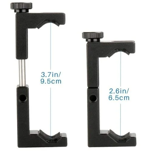 Ulanzi ST-02S phone holder with cold shoe mount metal