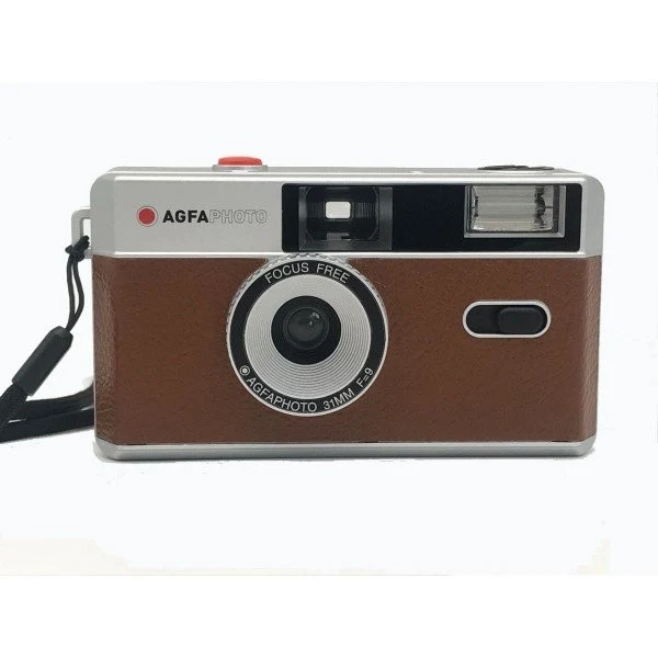 AgfaPhoto Reusable Photo Camera 35mm in Brown