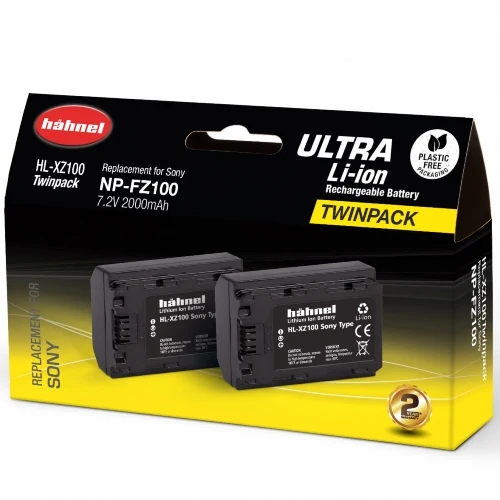 Hähnel HL-XZ100 Ultra - Sony NP-FZ100 Twin Pack