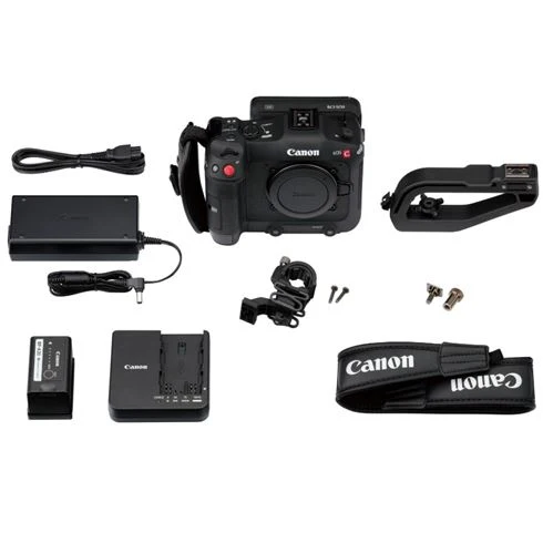 Canon EOS C70 + Mount adapter EF-EOS R 0.71x