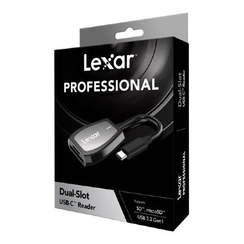Lexar Professional USB-C-Lesegerät mit zwei Steckplätzen