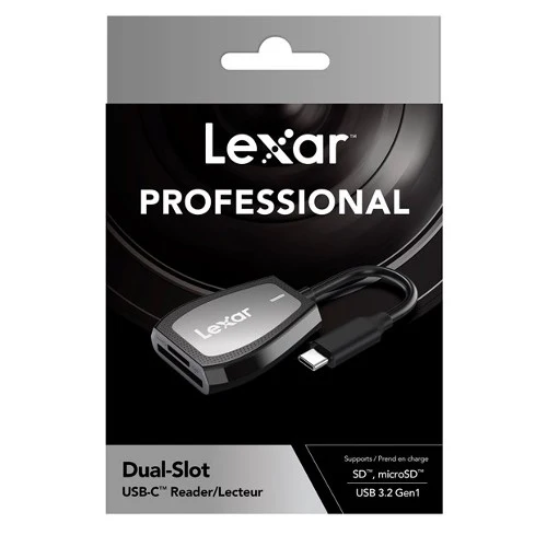 Lexar Professional USB-C-Lesegerät mit zwei Steckplätzen