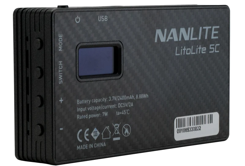 Nanlite LitoLite 5C incl. Battery