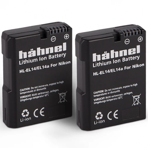 Hähnel EL14/EL14a Ultra - Nikon EN-EL14/EL14a Twin Pack