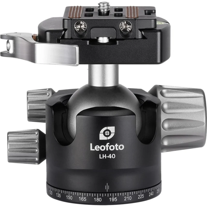 Leofoto Ranger LH-40LR 40mm low profile ball head + NP-50 quick release clamp