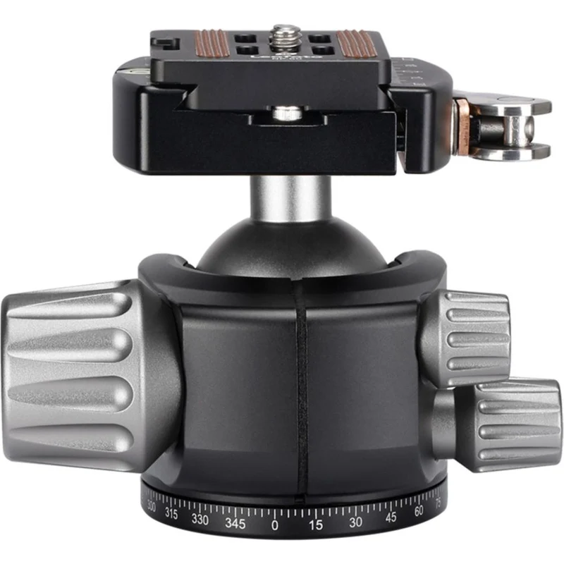 Leofoto Ranger LH-40LR 40-mm-Kugelkopf mit niedrigem Profil + NP-50-Schnellspannklemme