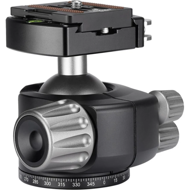 Leofoto Ranger LH-40LR 40-mm-Kugelkopf mit niedrigem Profil + NP-50-Schnellspannklemme