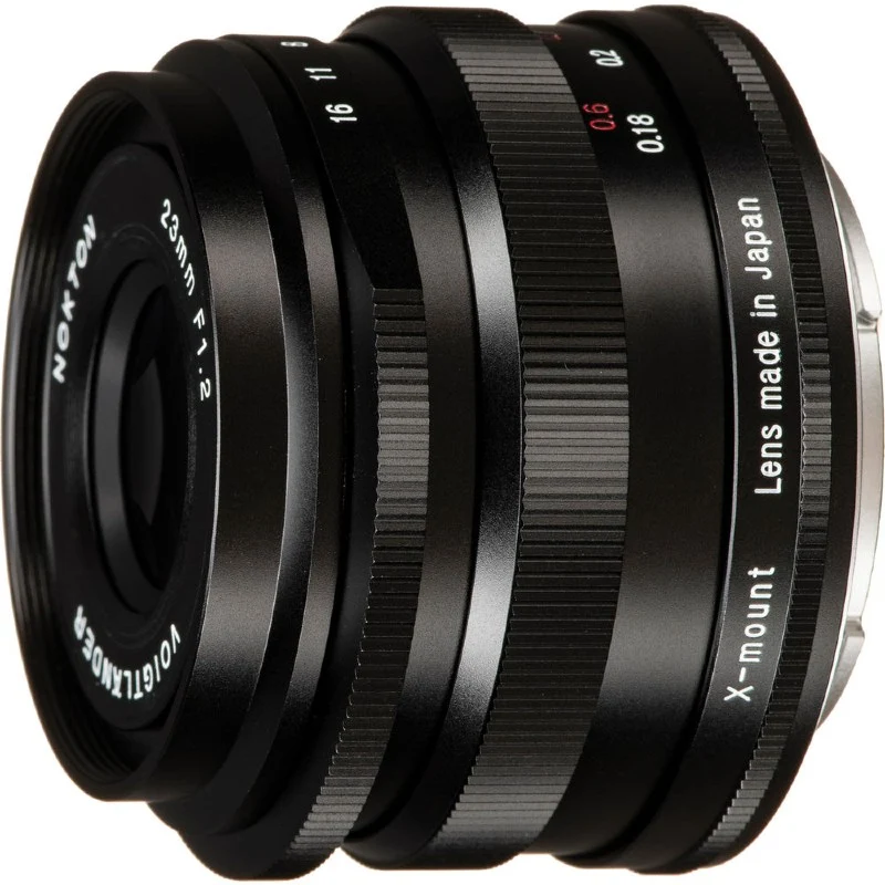 Voigtländer Nokton 1.2/23mm X-Mount, Black