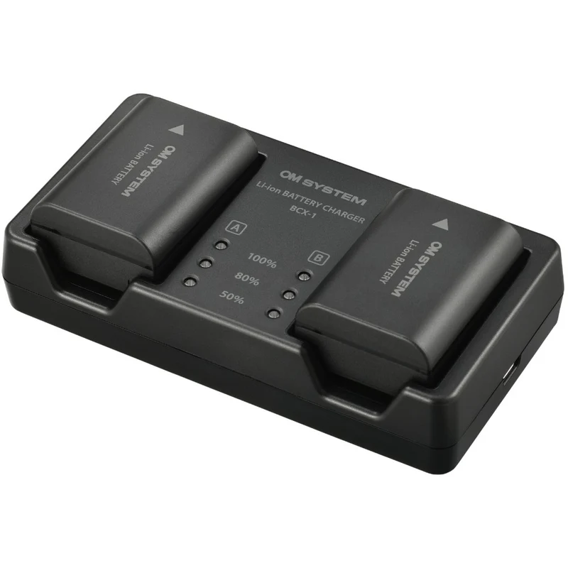 OM SYSTEM SBCX-1 Battery + Charger Kit