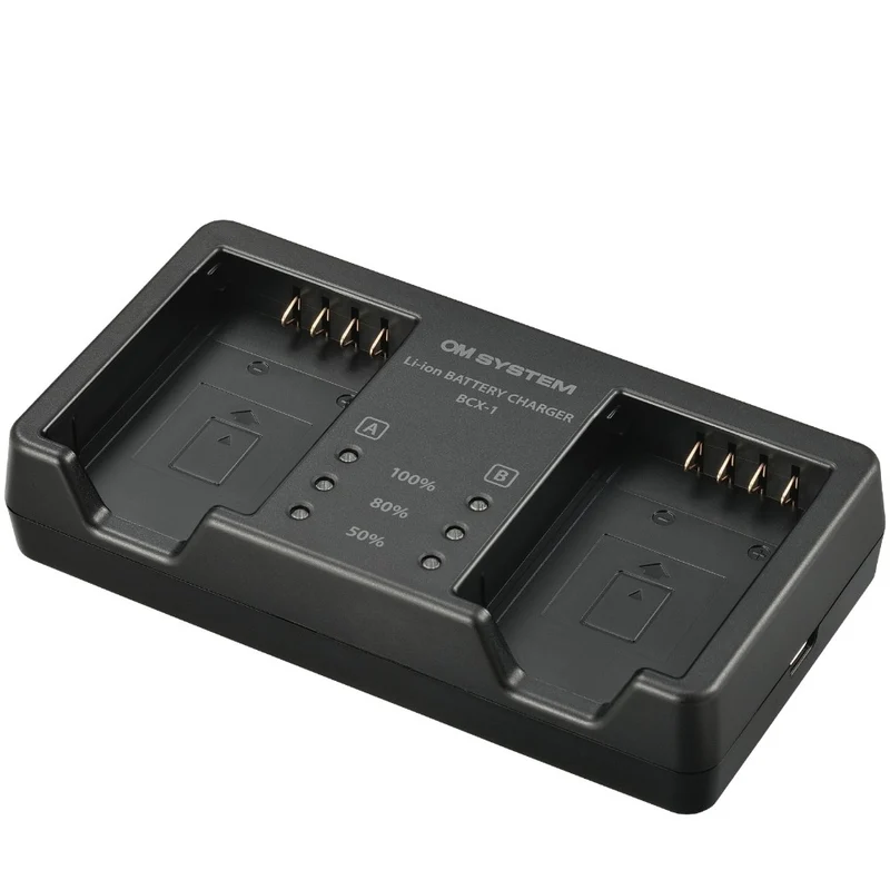 OM SYSTEM SBCX-1 Battery + Charger Kit