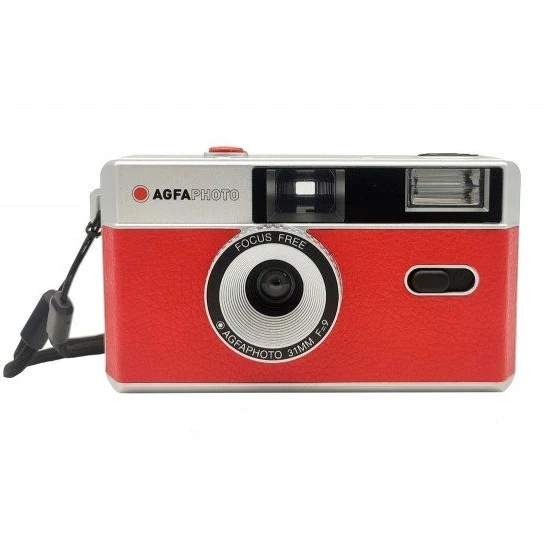 AgfaPhoto Reusable Photo Kamera 35mm Rot