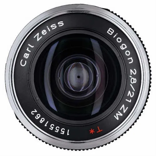 Zeiss 21mm f/2.8 Biogon T* Lens Black ZM (Zeiss-Leica)