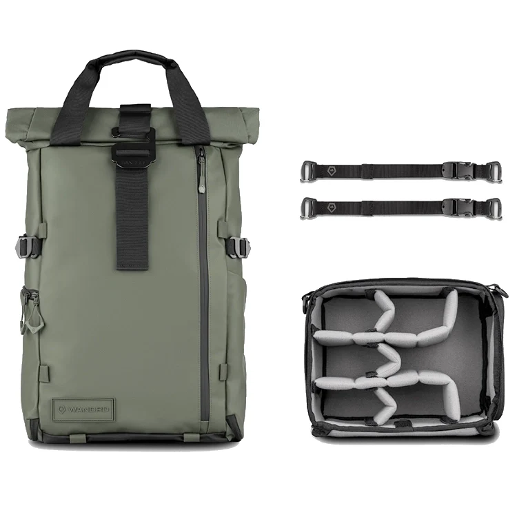 WANDRD PRVKE Photo Bundle Backpack V4 - Wasatch Green - 31L