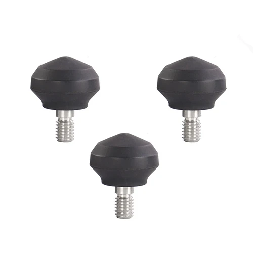 Leofoto 19mm replacement rubber tripod feet 3x