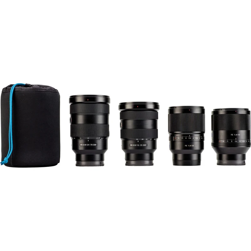 Tenba Soft Lens Pouch 6x4.5" Black