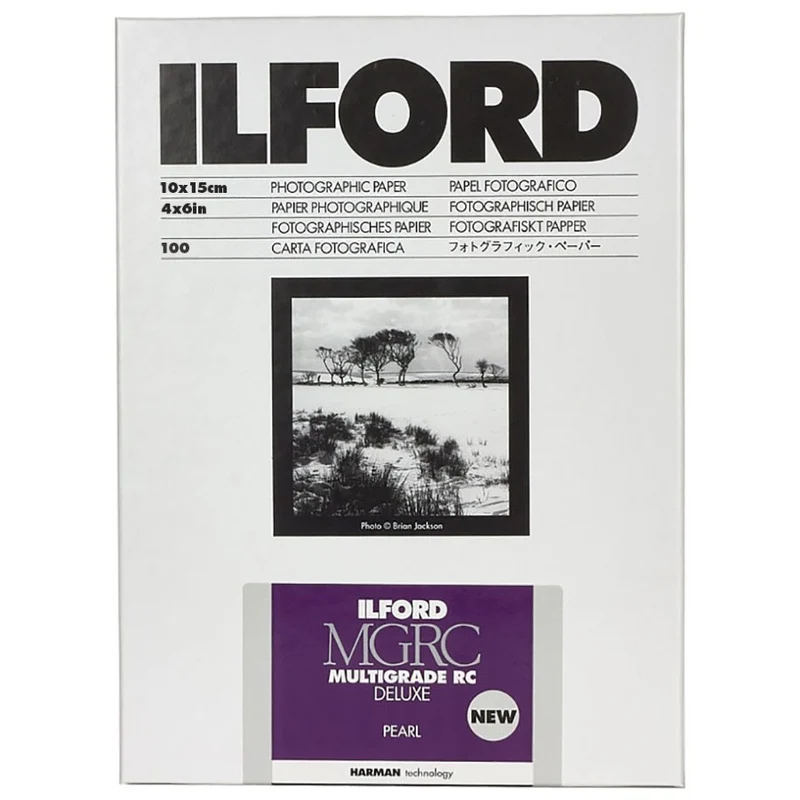 ILFORD Multigrade IV RC Deluxe PEARL 10x15cm 100 SHEETS
