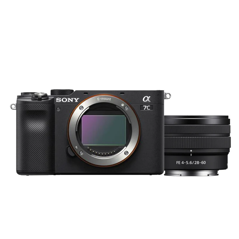 Sony A7C Black Edition (ILCE7CB.CEC) + FE 28–60mm ƒ4–5.6-Zoomobjektiv