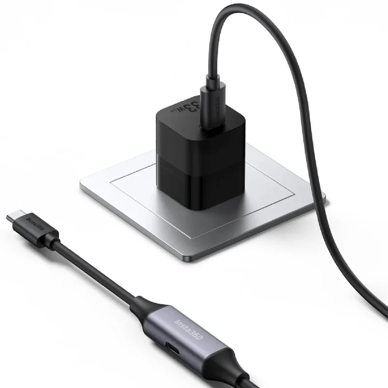 Insta360 Wave Y-Kabel Und Netzteil