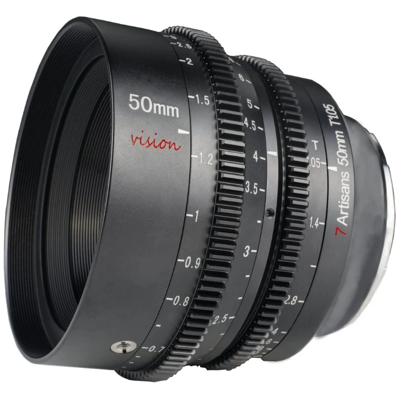 7artisans 50mm T1.05 M43 (Panasonic Olympus) Black