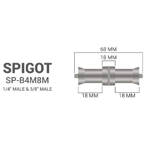 Falcon Eyes Zapfenadapter SP-B4M8M 68mm