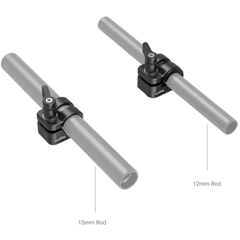 SmallRig 3598, 12-mm-/15-mm-Einzelstangenklemme für den Käfig für die Panasonic GH6