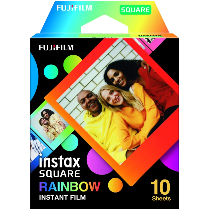 Fujifilm INSTAX SQUARE 10 Film Rainbow