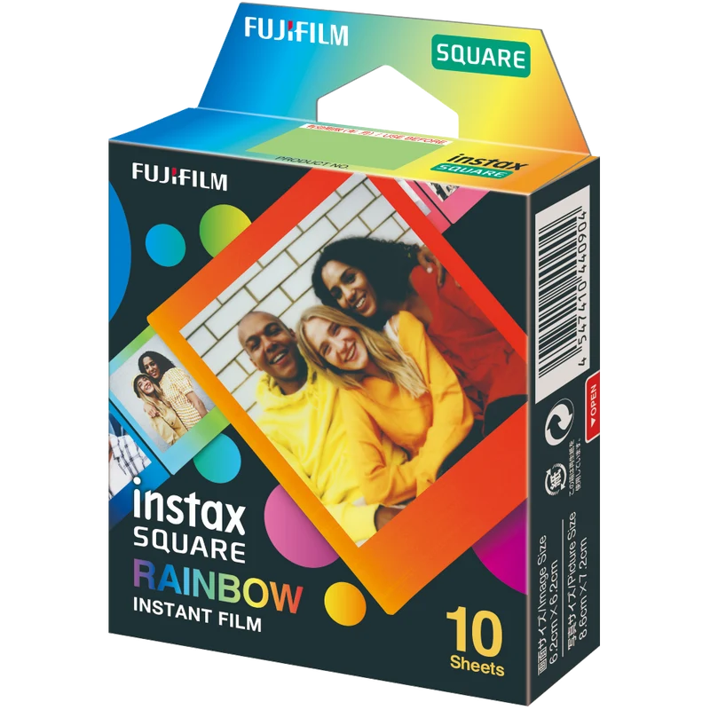Fujifilm INSTAX SQUARE 10 Film Regenbogen