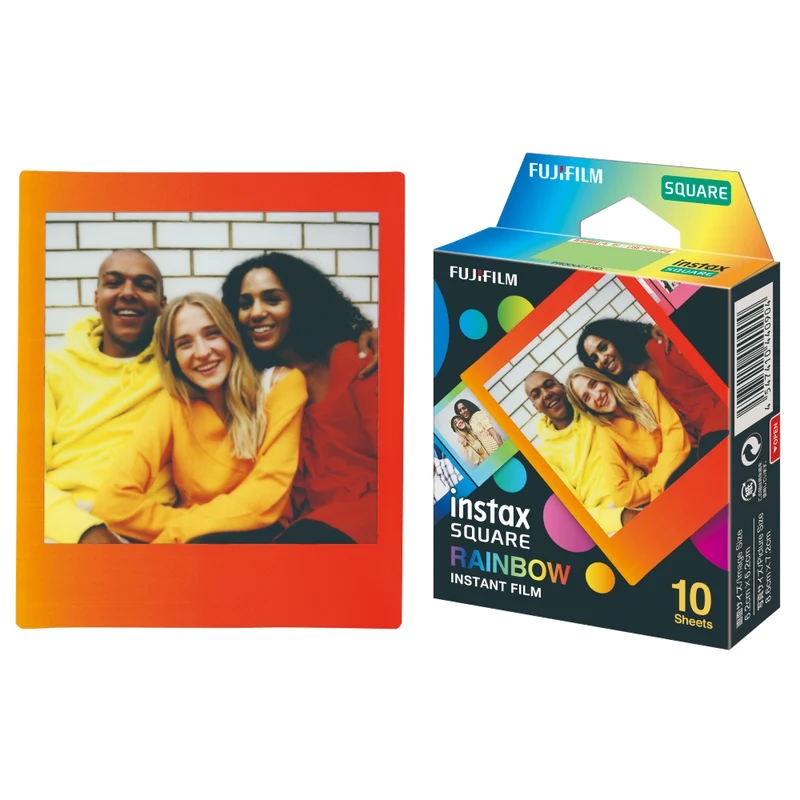 Fujifilm INSTAX SQUARE 10 Film Regenbogen