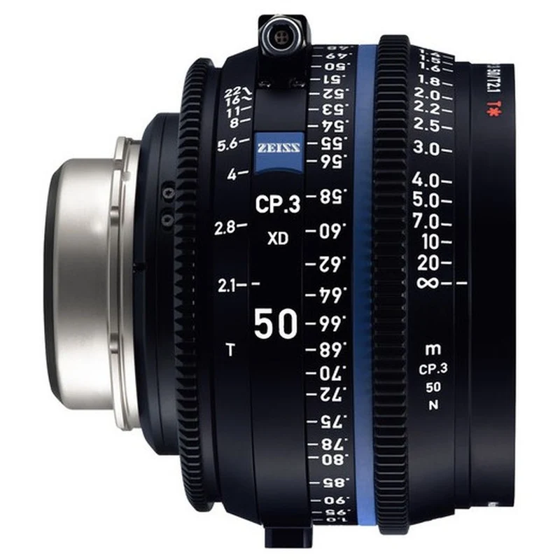 Zeiss Compact Prime CP.3 50mm T2.1 PL mount XD eXtended data