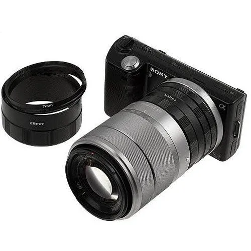 Fotodiox Macro Extension tube set for Sony E-mount (Macro-Tube-SnyE)