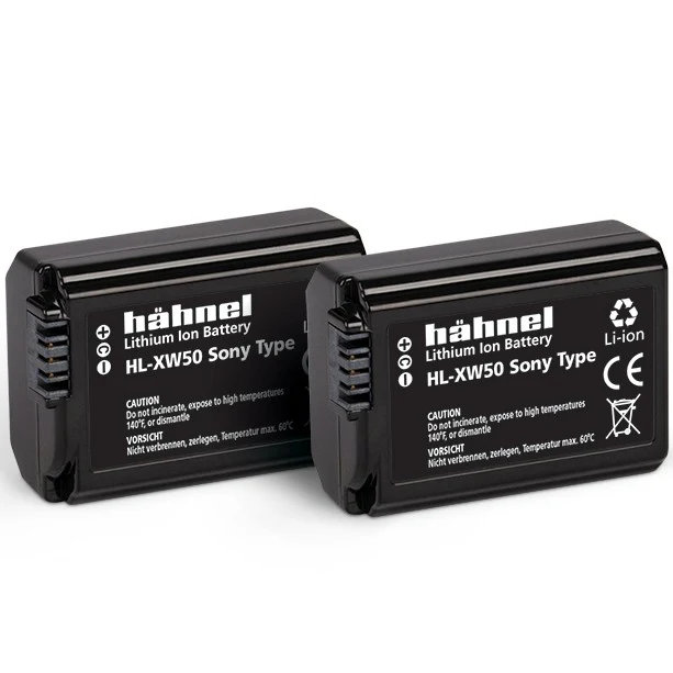 Hähnel HL-XW50 Twin Pack - Sony NP-FW50