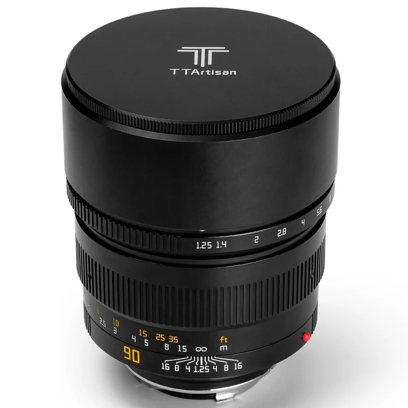 TTArtisan 90mm f/1.25 GFX Black